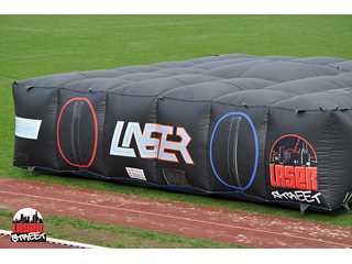 Laser Game LaserStreet - Nouveau labyrinthe gonflable LaserStreet, Pontault Combault - Photo N°7
